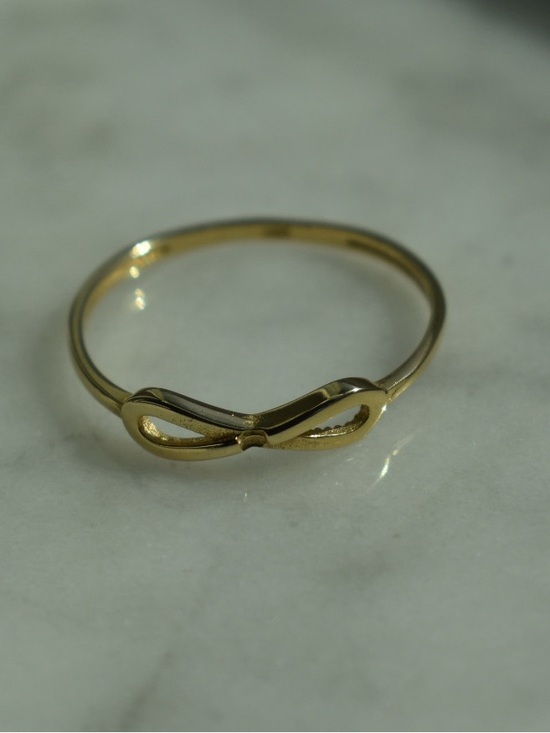 Jewelry - Delicate 14k Gold Infinity Ring - Women's Jewelry